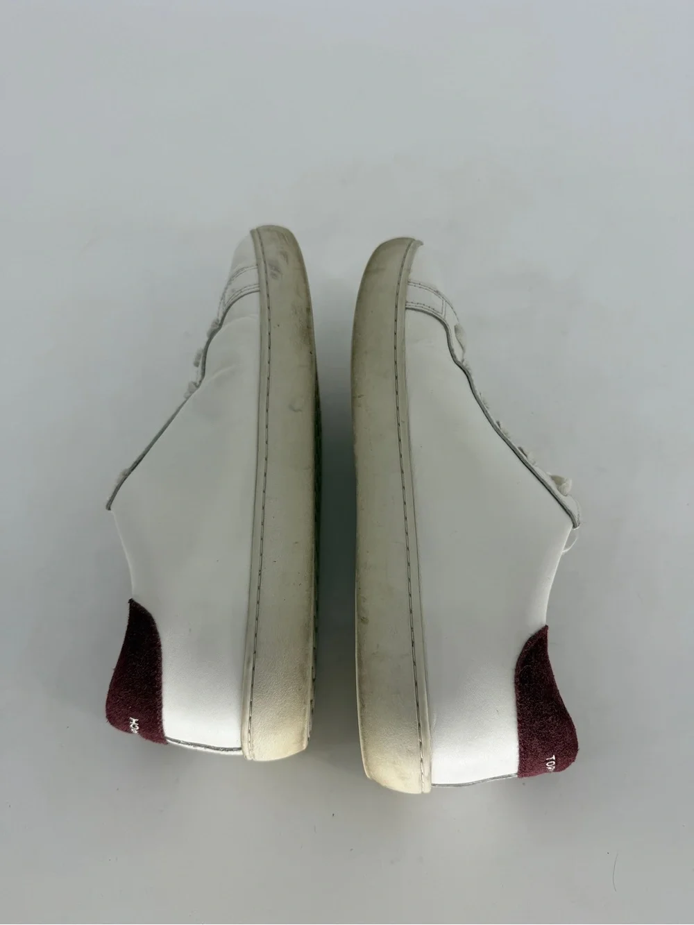 Tory Burch T-Logo Leather Low Top Sneaker Women’s Size 8